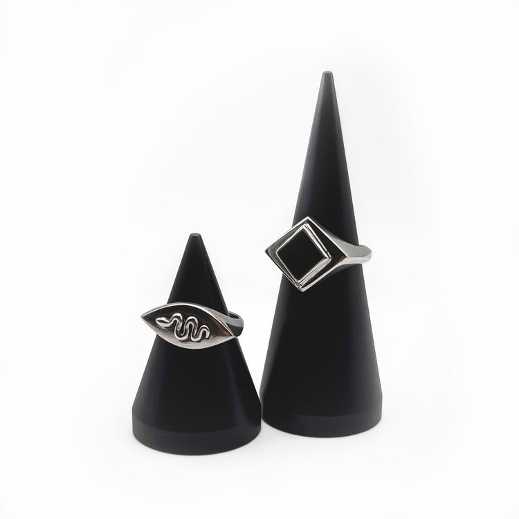 Black Onyx Signet Ring