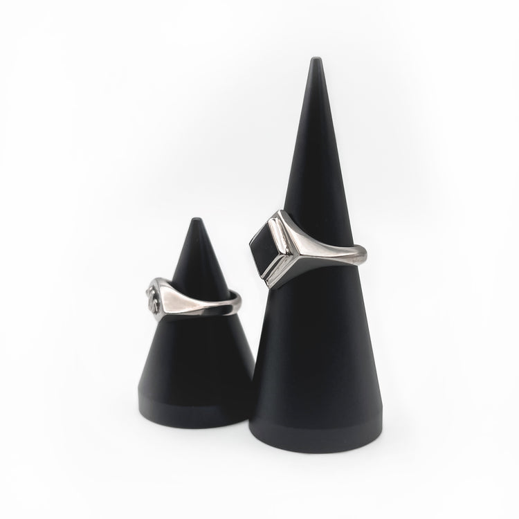Black Onyx Signet Ring