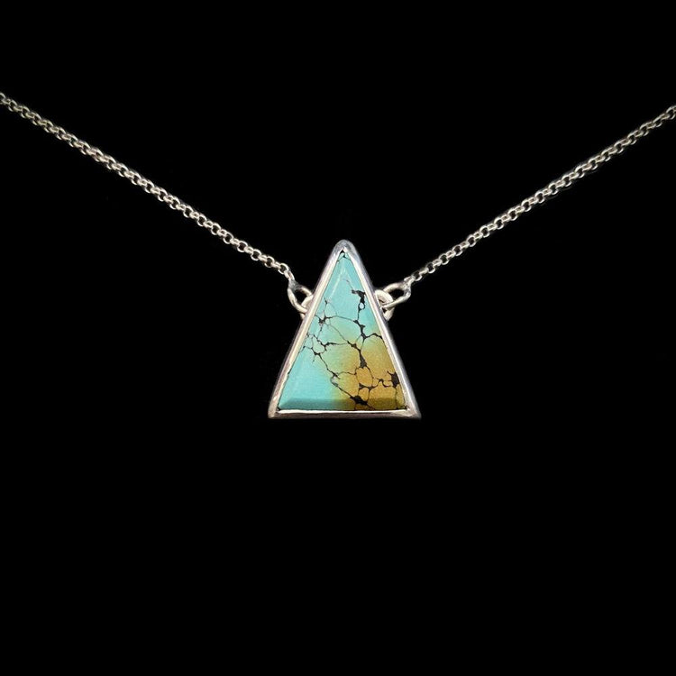 TRIANGLE TURQUOISE NECKLACE II