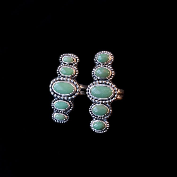 5-STONE FOX TURQUOISE RING I