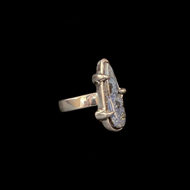 BOULDER OPAL FANG RING