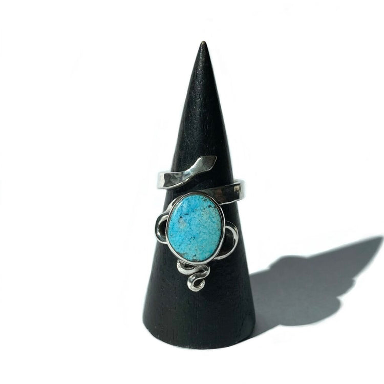 CHUNKY SERPENT TURQUOISE RING II