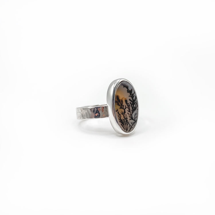 Dendritic Agate Ring IV - Size 7